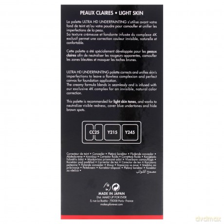 Make Up For Ever Face palette Ultra HD Underpainting (Palette) 6.6 g - Shade: 25 Light dla kobiety
