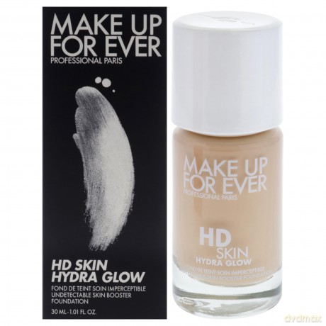 Make Up For Ever Hydrating and brightening make-up HD Skin Hydra Glow (Skin Booster Foundation) 30 ml - Shade: 1N14 dla kobiety