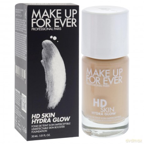 Make Up For Ever Hydrating and brightening make-up HD Skin Hydra Glow (Skin Booster Foundation) 30 ml - Shade: 1N14 dla kobiety