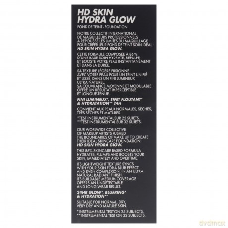 Make Up For Ever Hydrating and brightening make-up HD Skin Hydra Glow (Skin Booster Foundation) 30 ml - Shade: 1N14 dla kobiety