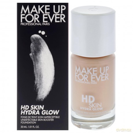 Make Up For Ever Hydrating and brightening make-up HD Skin Hydra Glow (Skin Booster Foundation) 30 ml - Shade: 1R02 dla kobiety