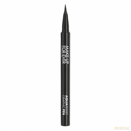 Make Up For Ever Eyeliner Aqua Resist Graphic Pen (Intense Eyeliner) 0.52 ml - Shade: Black dla kobiety