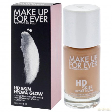 Make Up For Ever Hydrating and brightening make-up HD Skin Hydra Glow (Skin Booster Foundation) 30 ml - Shade: 2R34 dla kobiety