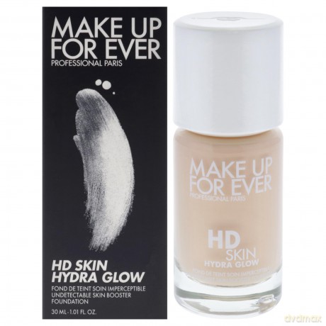Make Up For Ever Hydrating and brightening make-up HD Skin Hydra Glow (Skin Booster Foundation) 30 ml - Shade: 1Y04 dla kobiety