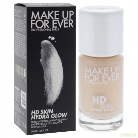 Make Up For Ever Hydrating and brightening make-up HD Skin Hydra Glow (Skin Booster Foundation) 30 ml - Shade: 1Y04 dla kobiety