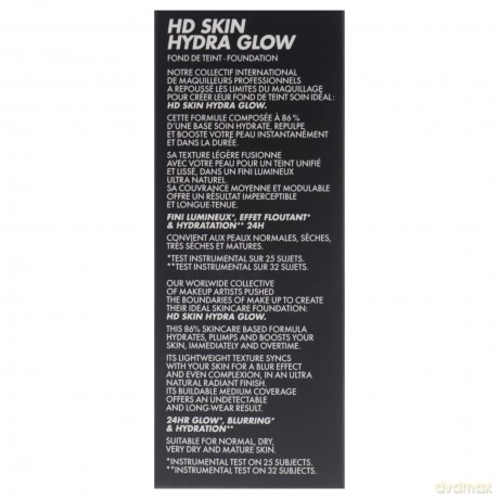 Make Up For Ever Hydrating and brightening make-up HD Skin Hydra Glow (Skin Booster Foundation) 30 ml - Shade: 1Y06 dla kobiety