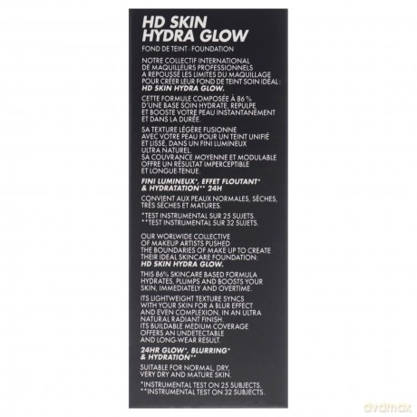Make Up For Ever Hydrating and brightening make-up HD Skin Hydra Glow (Skin Booster Foundation) 30 ml - Shade: 1Y08 dla kobiety