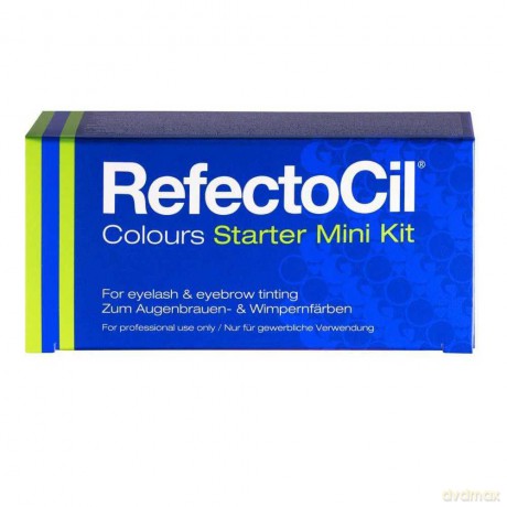 Refectocil Starter set for dyeing eyebrows and eyelashes Colors Mini dla kobiety