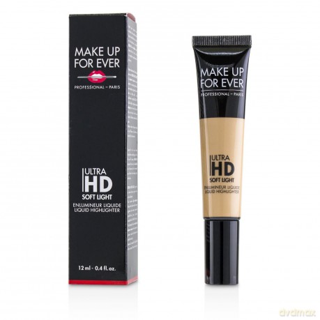 Make Up For Ever Liquid highlighter Ultra HD (Soft Light Liquid Highlighter) 12 ml - Shade: 30 Golden Champagne dla kobiety