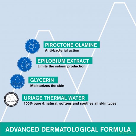 Uriage Cleansing gel against skin imperfections Uriage Hyseac (Anti-blemish Cleansing Gel) - Volume: 150 ml dla kobiety