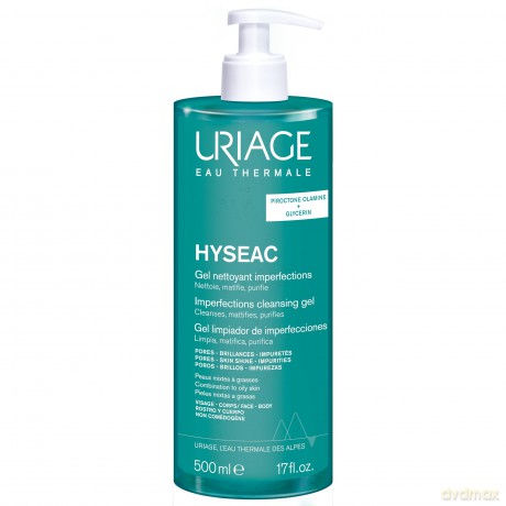 Uriage Cleansing gel against skin imperfections Uriage Hyseac (Anti-blemish Cleansing Gel) - Volume: 500 ml dla kobiety