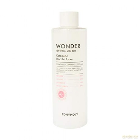 Tony Moly Wonder Ceramide Mochi Hydrating Skin Tonic (Toner) - Volume: 500 ml dla kobiety