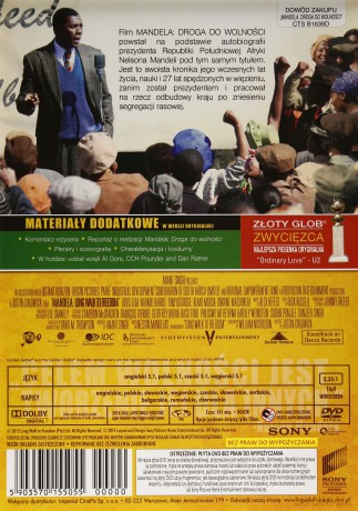 Mandela: Droga do wolności [DVD]
