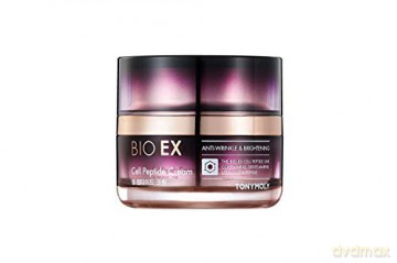 Tony Moly Anti-wrinkle and brightening cream Bio Ex (Cell Peptide Cream) 60 ml dla kobiety