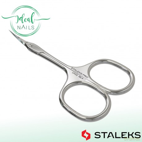 STALEKS Cuticle scissors Ballerina Uniq 10 Type 3 (Professional Cuticle Scissors) unisex