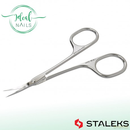 STALEKS Cuticle scissors Ballerina Uniq 10 Type 4 (Professional Cuticle Scissors) unisex