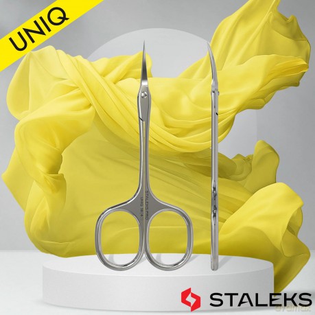 STALEKS Cuticle scissors Ballerina Uniq 10 Type 4 (Professional Cuticle Scissors) unisex