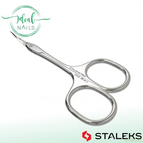 STALEKS Cuticle scissors Asymmetric Uniq 20 Type 4 (Professional Cuticle Scissors) unisex