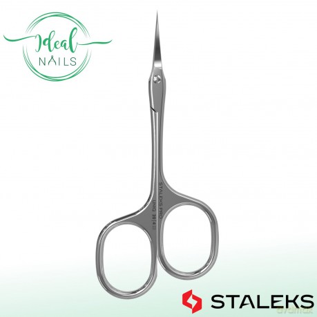 STALEKS Cuticle scissors Asymmetric Uniq 20 Type 4 (Professional Cuticle Scissors) unisex