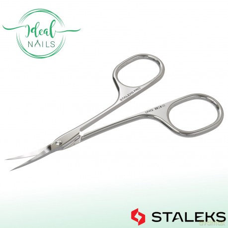 STALEKS Cuticle scissors Asymmetric Uniq 20 Type 4 (Professional Cuticle Scissors) unisex
