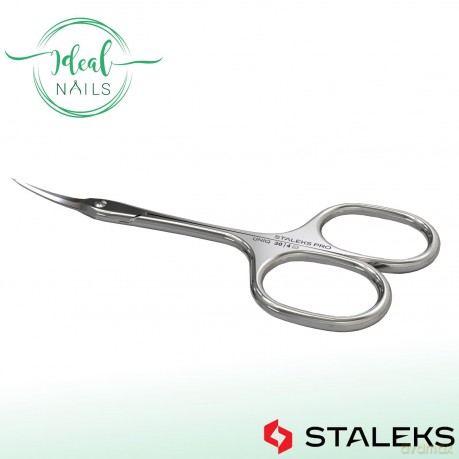 STALEKS Cuticle scissors Asymmetric Uniq 30 Type 4 (Professional Cuticle Scissors) unisex