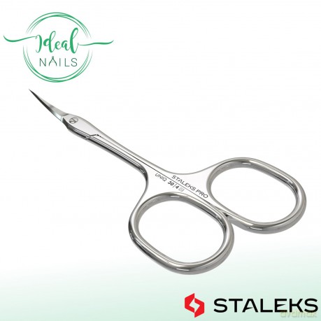 STALEKS Cuticle scissors Asymmetric Uniq 30 Type 4 (Professional Cuticle Scissors) unisex