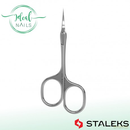 STALEKS Cuticle scissors Asymmetric Uniq 30 Type 4 (Professional Cuticle Scissors) unisex