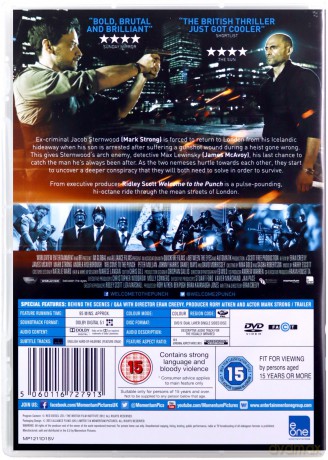 Welcome To The Punch (Czas Zapłaty) [DVD]
