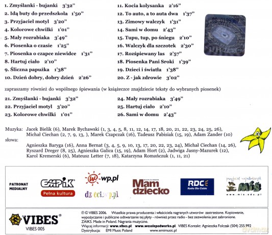 Wesołe Podwórko - Zmyślanki Bujanki [CD]