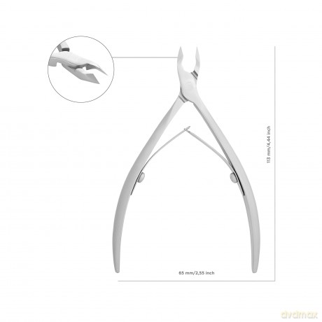 STALEKS Professional Cuticle Nippers Smart 50 7 mm (Professional Cuticle Nippers) unisex