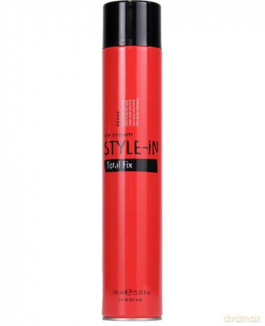 Inebrya Ice Cream Style-In Hairspray (Total Fix) - Volume: 750 ml dla kobiety