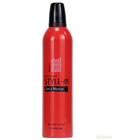 Inebrya Foam hardener Ice Cream Style-In (Extra Mousse) 400 ml dla kobiety