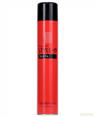 Inebrya Ice Cream Style-In Hairspray (Total Fix) - Volume: 500 ml dla kobiety