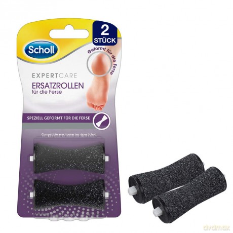 Scholl Velvet Smooth Rotary Head 2 pcs unisex