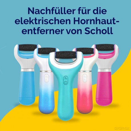 Scholl Velvet Smooth Rotary Head 2 pcs unisex
