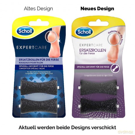 Scholl Velvet Smooth Rotary Head 2 pcs unisex