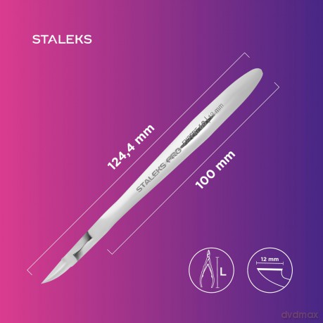STALEKS Professional nail nippers Expert 60 12 mm (Professional Nail Nippers) unisex