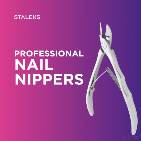STALEKS Professional nail nippers Expert 60 12 mm (Professional Nail Nippers) unisex