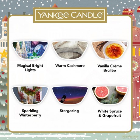 Yankee Candle Christmas gift set aroma lamp unisex