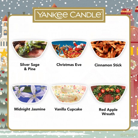Yankee Candle Christmas gift set aroma lamp unisex