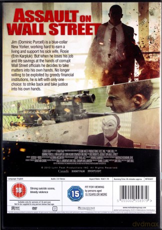 Assault On Wall Street (Bailout: The Age of Greed) [DVD]