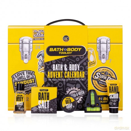 Accentra Bath and Body Toolkit Kalendarz Adwentowy dla mężczyzny