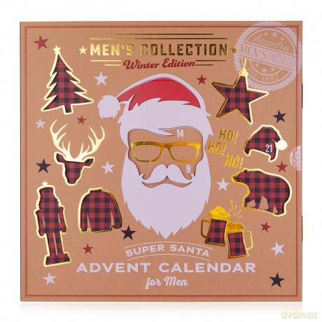 Accentra Kalendarz Adwentowy Men`s Collection Winter Edition dla mężczyzny