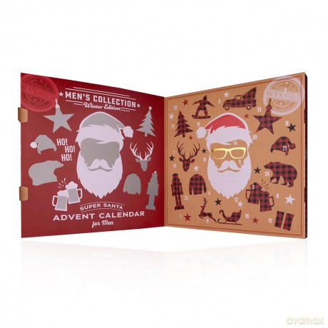 Accentra Kalendarz Adwentowy Men`s Collection Winter Edition dla mężczyzny