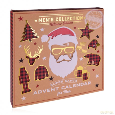 Accentra Kalendarz Adwentowy Men`s Collection Winter Edition dla mężczyzny