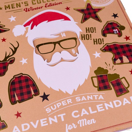Accentra Kalendarz Adwentowy Men`s Collection Winter Edition dla mężczyzny