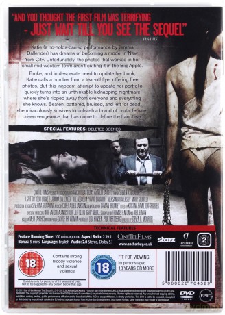 I Spit On Your Grave 2 [DVD]