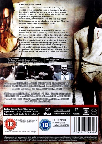 I Spit On Your Grave / I Spit On Your Grave 2 (Bez Litości / Bez Litości 2) [2DVD]