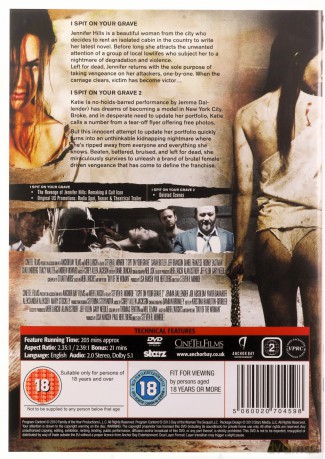 I Spit On Your Grave / I Spit On Your Grave 2 (Bez Litości / Bez Litości 2) [2DVD]