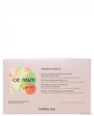 Inebrya Patches against hair loss Inebrya Ice Cream Energy (Energy Patch) 70 pcs dla kobiety